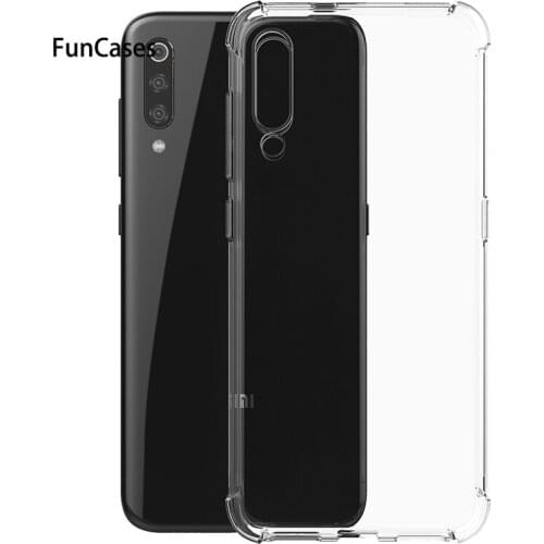 Soft Clear TPU Cover For Xiaomi Mi 9 8Lite Poco F1 Redmi Note 7 6Pro 5Pro 6 6A 4X Silicone Rubber Transparent Back Phone Cases