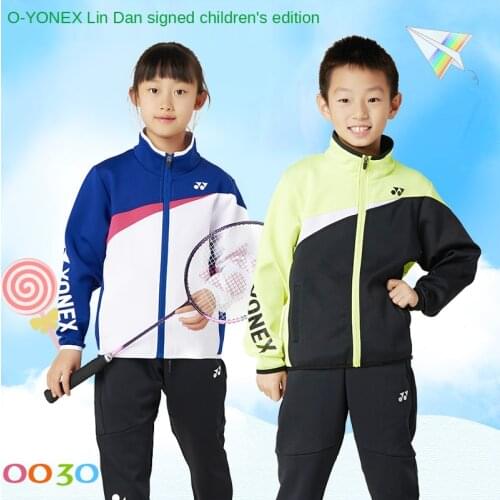 Original YONEX long sleeve sport jersey sports clothing sportswear badminton clothing for kids children