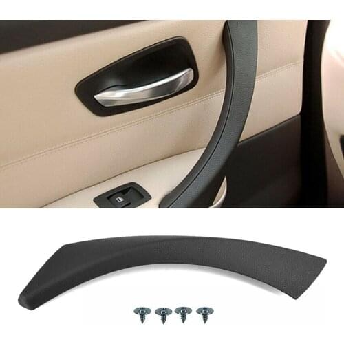 Right Car Interior Handle Inner Door Armrest Panel Pull Trim Cover car styling for BMW E90 328i