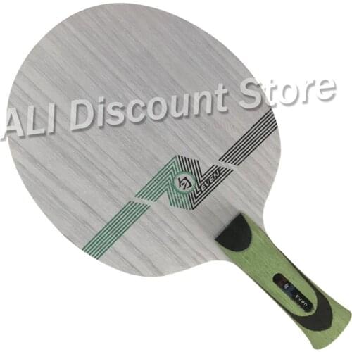 Sanwei Green Even (QY-1091, 11 Ply Even Wood, Control) Table Tennis Blade for 40+ Racket Ping Pong Paddle Bat