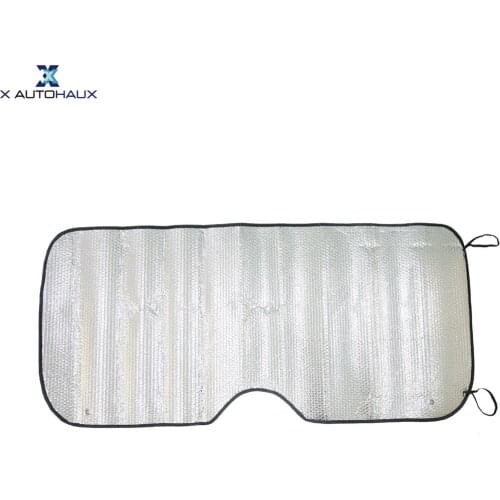 X Autohaux Universal Aluminium Foil Sunshade Car Cover Window Windshield Sun Snow Ice Shade Visor Winter Summer Windshield
