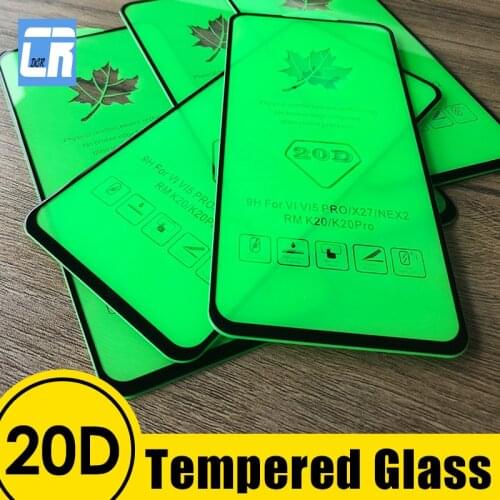 20D full screen protective glass on the for xiaomi redmi k40 note 9t 10 pro mi 11 10t lite poco f1 f3 m3 x3 pro screen protector
