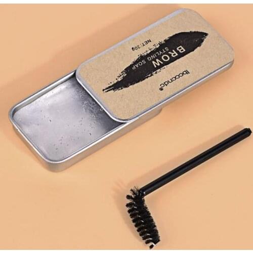 10g 3D Brows Makeup Balm Gel Long Lasting Waterproof Easy To Wear Brows Styling Soap Kit Eyebrow Cream Big Eye Cosmetics TSLM1