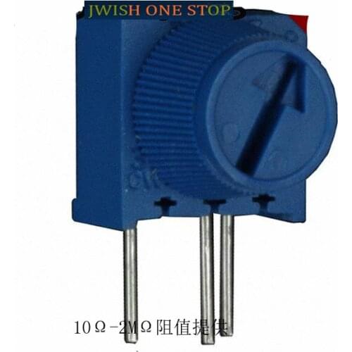 3386X-1-102TLF3 Cap Potentiometer Precision Adjustable