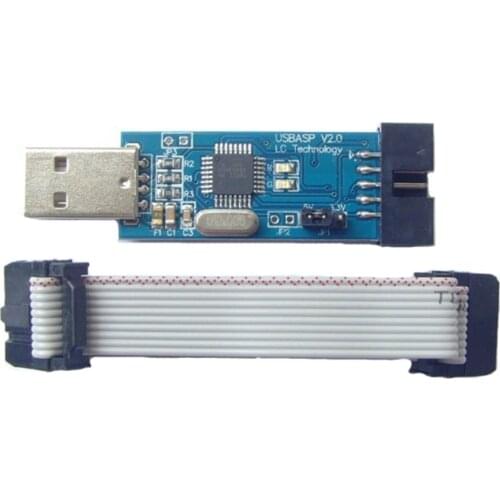 51 AVR Programmer ISP Downloader USBASP Downloader ATMEGA8 Driver