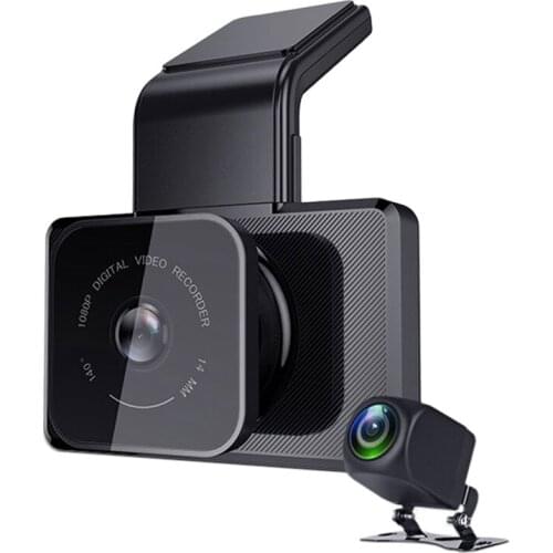 Car Camera,1080P HD Car Driving Recorder - HD Screen Night Vision Mobile Phone WIFI Reversing Image GPS Track Car DVR