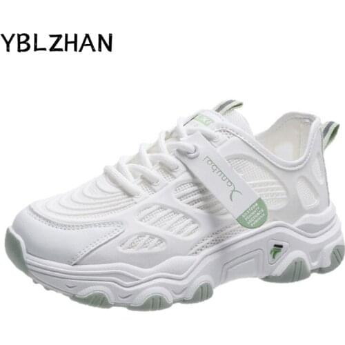 Dad Shoes Adult Platform Trainers Stylish Casual Chunky Sneakers Women shoes comfortable mesh Sport Thick Sole Footwear shoes