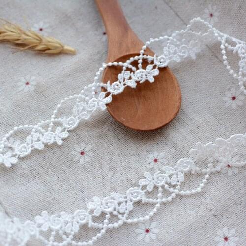 1Yards Best Selling Lace Fabric For Sewing Clothing Collar Necklace Lace Ribbon Trimmings Wedding Collar dentelle encajes L-40