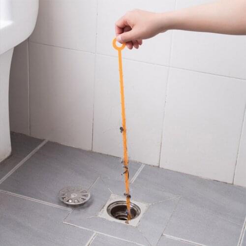 Kitchen Anti Clogging Sink Outlet Filter Bathroom Hair Sewer Pipe Dredger Bathroom Hair Pipe Dredge Household Cleaning Tools