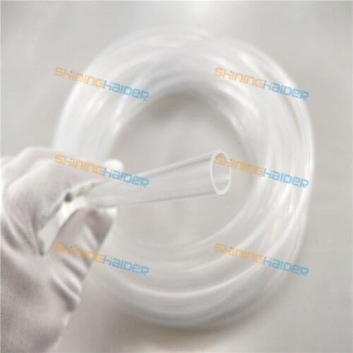 Length 2-50m food grade small clear silicone tube clear silicone water pipe transparent silicone hose for water dispenser