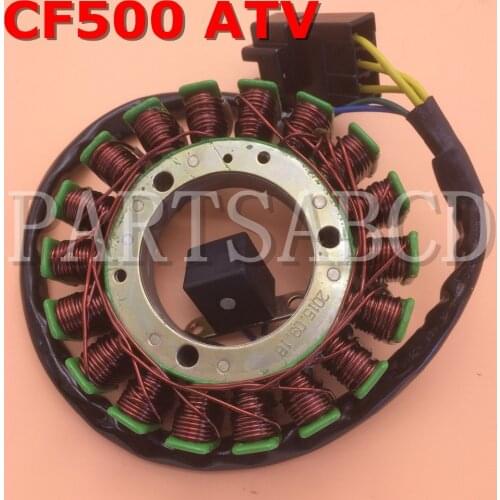 PARTSABCD CF500 CF 500CC ATV Quad Moto Stator Magneto Coil12V 18 coils
