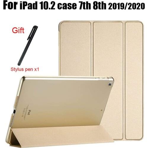 Tablet Shockproof Smart PU Leather Stand Case Cover for Apple IPad 10.2 7th 8th Generation Funda for iPad 10.2 2019 2020 case