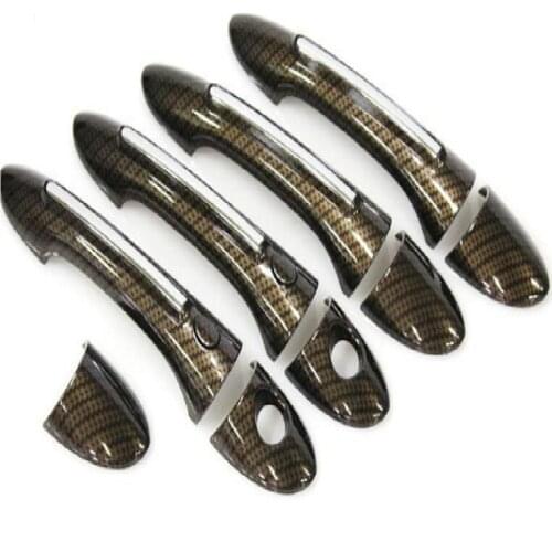 Carbon Fiber Handle Decorative outer Handle For Hyundai Sonata eight