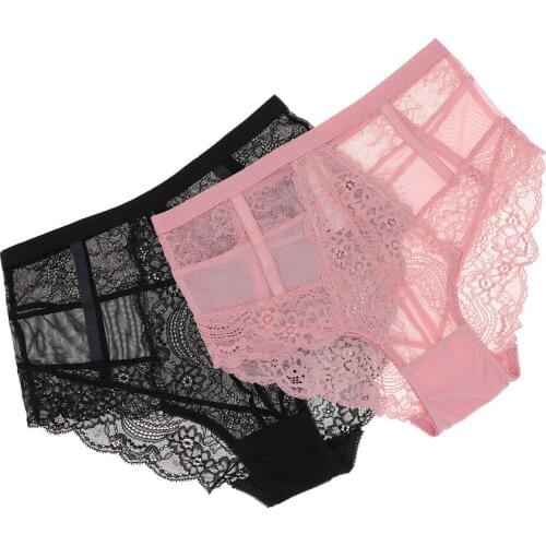 Sexy allure silk silk ultra thin money clairful transparent lady tall waist briefs