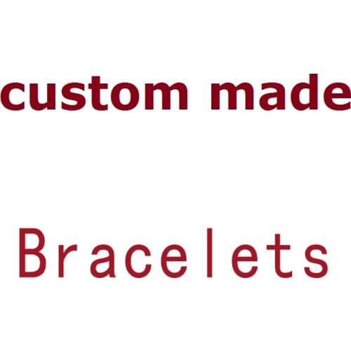 Vip For Custom Silver Color Bracelets For Women Please Contact Customer Service To Send Pictures BT624-627
