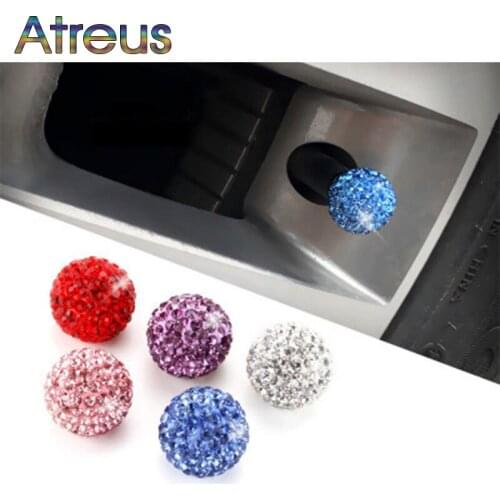 1Set Diamond Shining Dustproof Car Tire Valve Caps for Mazda 6 CX-5 BMW E46 E39 Mini Cooper Audi A4 B6 B8 A5 Ford Fiesta Kuga