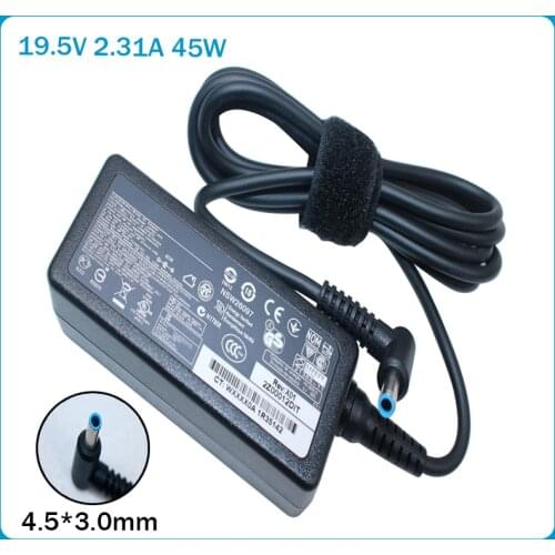 AC Adapter For HP Spectre Ultrabook 19.5v 19.5 Volt 2.31A 1450-32HJ 696694-001 HSTNN-LA35 TouchSmart x360 power charger Plug 45w