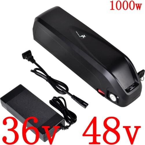 48V 500W 750W 1000W lithium ion battery pack 36v 48v 10ah 12ah 12.5ah 13ah 15ah 17ah 20ah electric bicycle battery duty free