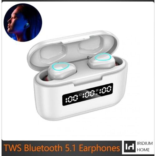 TWS G40 Earphones Charging Box Stereo Sports Waterproof Wireless Bluetooth Headphones 9D fone Headphones for Smartphone Portable