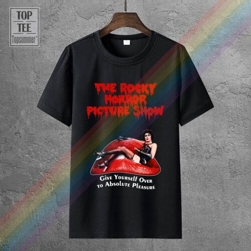 The Rocky Horror Picture Show Movie Black T Shirt All Sizes S 5Xl