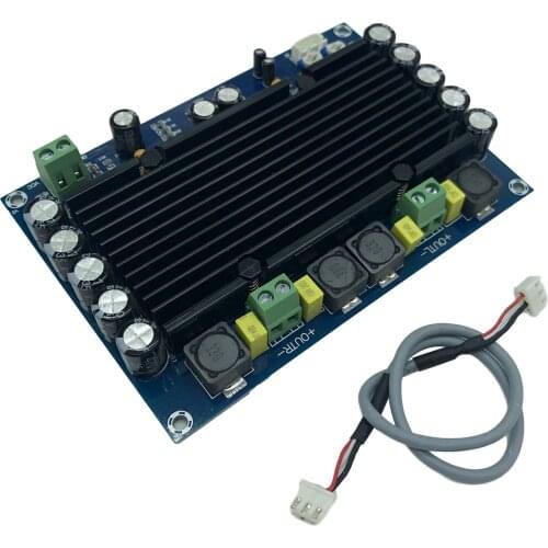 DIY TPA3116D2 Dual Channel AUX Digital Audio Amplifier Board for