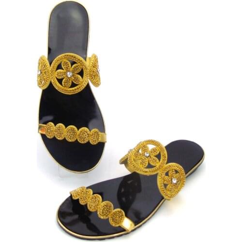 Doershow Wholesale African Designer Shoes Women Fashhion Hot Style African Sandals Shoes Pumps For Wedding ! ABS1-22