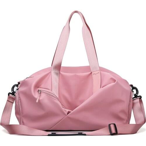 Travel Bag with Shoulder Strap Duffel Carry on Hanging Suitcase Men Women Handbag Totes for Business Sports Fitness