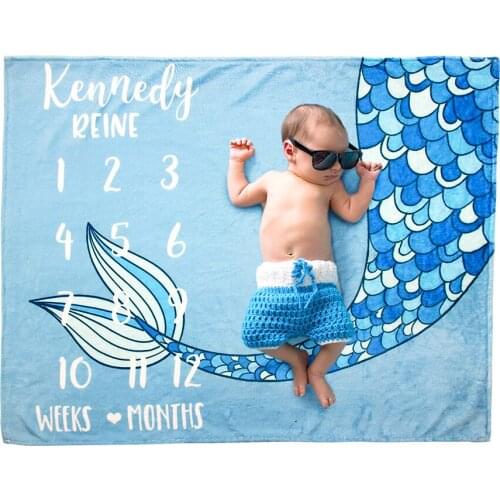 Lychee Flannel Milestone Blanket Map Wings Frame Photo Background Blanket Lovely Boy Girl Blanket
