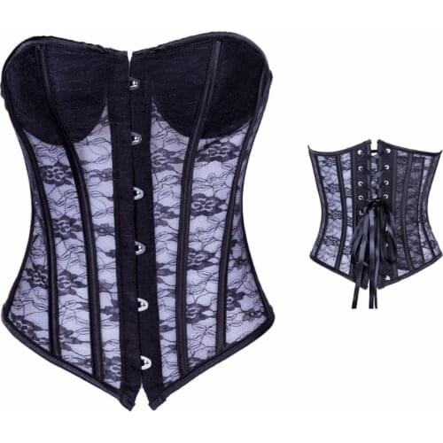 Hot Sale Cheap Corset Underbust Lingerie Waist Tariner Lace Up Women Shaper Sexy Corset w3266