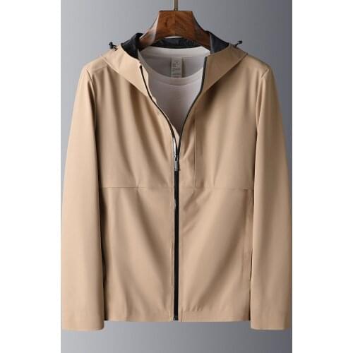 JSBD-NZ Men's Hooded Trench Coats