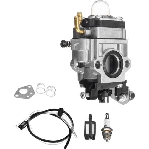 2 Stroke Motorcycle Carb Carburetor converter Kit 15mm For 43cc 47cc 49cc 50cc 52cc Scooter Dirt Pit Bike ATV Scooter