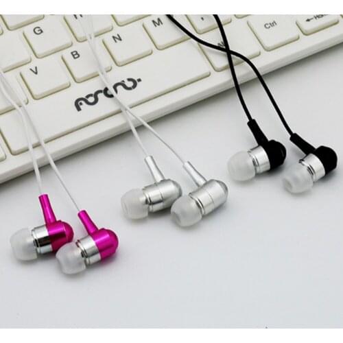 New 3.5mm Jack Wired Stereo Music Sport Headset Mini Earphones Unviersal For Samsung For Xiaomi iPh