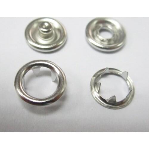 Wholesale in Promotion! 3000sets/LOT 10mm Ring prong snap button,prong snap button, many sizes and colors for option