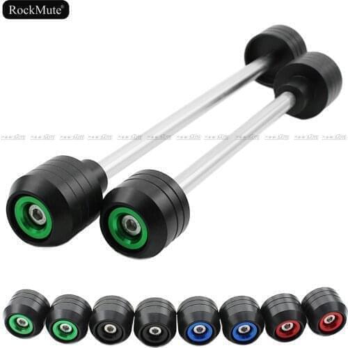 Front/Rear Axle Wheel Fork Sliders Protector For Kawasaki ZX-10R 2013-2016 ZX10R Ninja Motorcycle Falling Crash Guard Protection