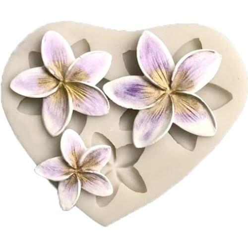 DIY Flowers Fondant Silicone Mold Cake Chocolate Form Soap Mould Candy Decorating Tools