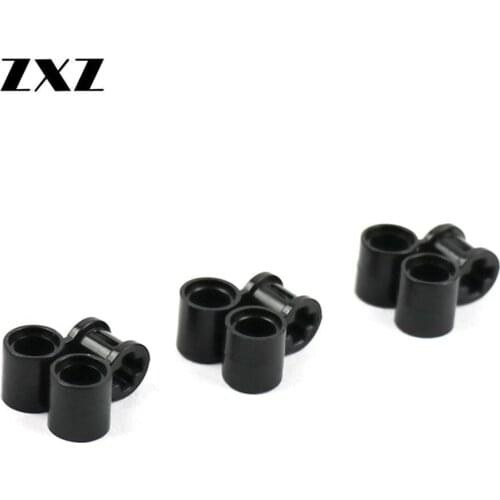 Technical Parts Technical Axle Pin Connector Perpendicular Double Building Block Part 32291 Enlighten Learing Toys For Children