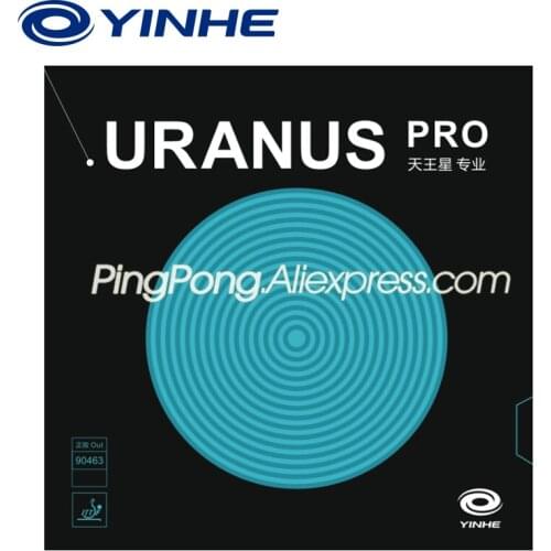 YINHE URANUS PRO (Factory Tuned) Pagoda Shape Pips-out Table Tennis Rubber URANUS Provincial Original YINHE Ping Pong Sponge