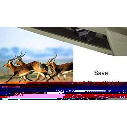 1Pcs Car Ultrasonic Animal Warning Whistles Automotive Safety Animal Animal Device Warning Repeller Glue Alarm Sticker Deer B3O4