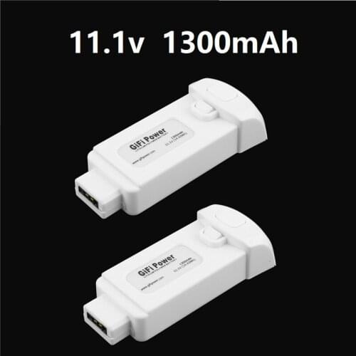 2pieces Original 11.1V 1300mAh Battery for Yuneec Breeze 14.43Wh Replacement Lithium Polymer Battery for Yuneec Breeze