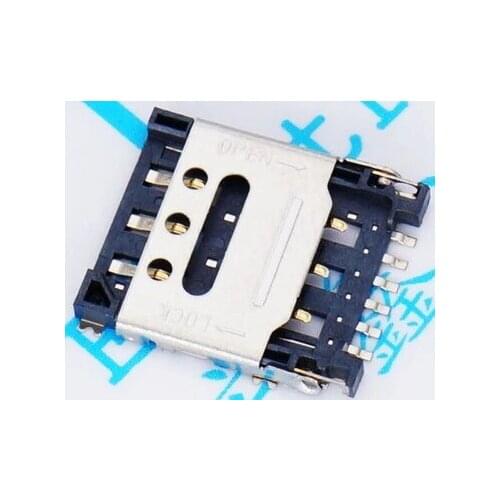 5PCS NANO SIM Card Socket 6P Card Socket