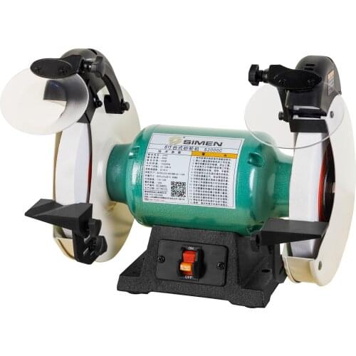 8 - inch low - speed white corundum grinding machine S2000C grinding machine polishing machine