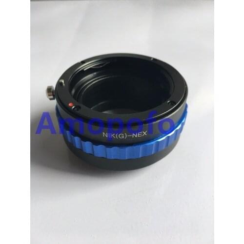 AMOPOFO For Nikon G-NEX Adapter for AI G Lens to SonyNEX 7/A7/A7rII/A7II/A7S VG40 A6000 5R