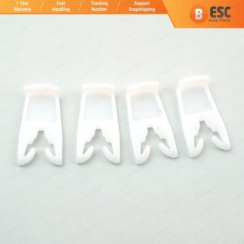 ESC Auto Parts EWR1194 4 Pieces Electrical Power Window Regulator Clip Clamper for Renault CLIO 2 Fast Shipment Made in turkey