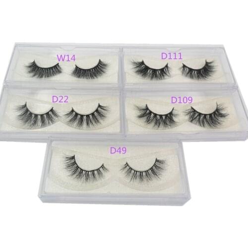 Baiside 2019 Hot sale Style 3D mink lashes palse eyelashes