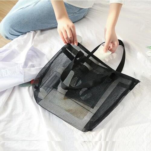 Women Shhouder Tote Bags Travel Large Capacity Packing Beach Cloth Sock Cosmetic Luggage Bag Organizers Travel Accessories