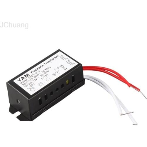 AC 220V to 12V 20-50W LED Lighting Electronic Transformator Halogen Lamp Electronic Transformer LED Driver Power Supply
