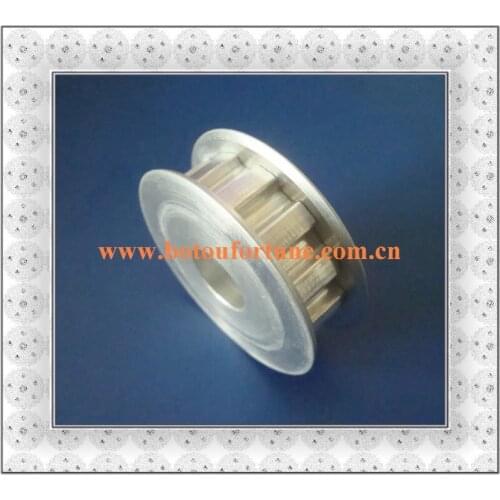 HTD5M aluminum timing pulley 14teeth,84teeth rate1:6 and 650mm length timing belt
