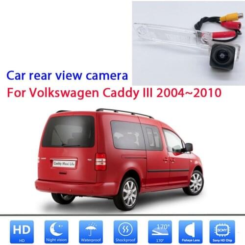 Rear View Camera For Volkswagen Caddy III 2004 2005 2006 2007 2008 2009 2010 CCD Full HD Reverse camera Waterproof high quality