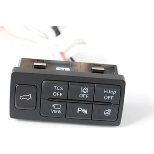 OEM Trunk Boot OPS TCS I-STOP Switch Button for Mazda CX4 CX5