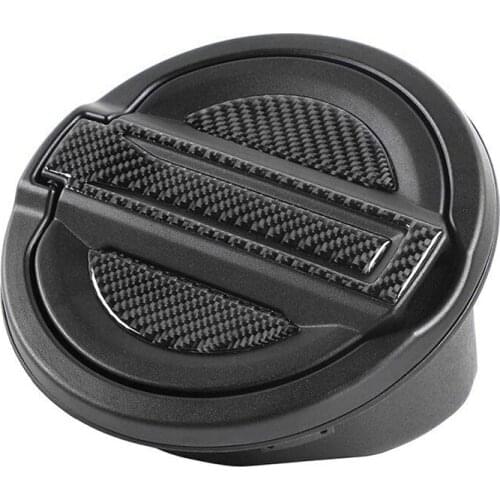 Fuel Door Cover Gas Cap Cover for Jeep Wrangler 2018-2021 JL & Unlimited Car Exterior Accessories, Carbon Fiber Texture